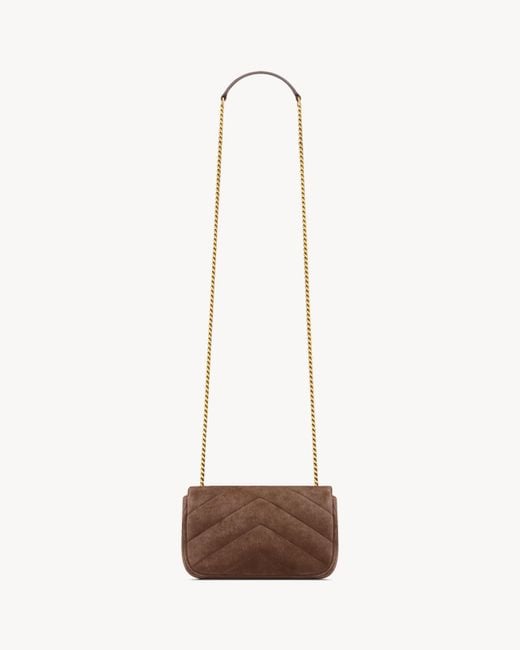 Saint Laurent White Flap Shoulder Bag