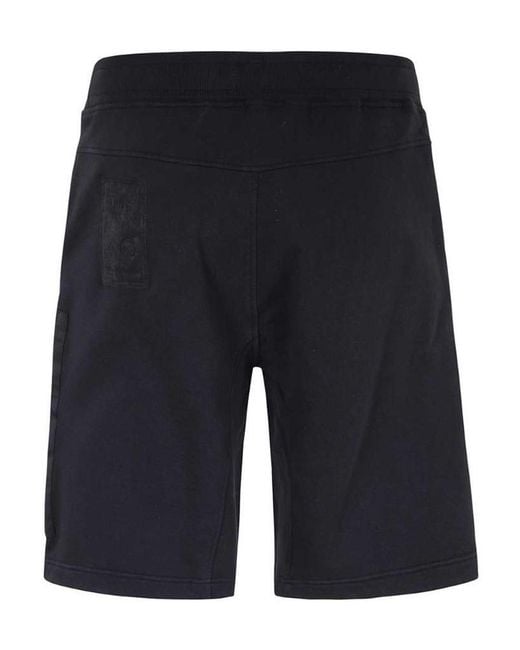 C P Company Blue Wide-Leg Shorts for men