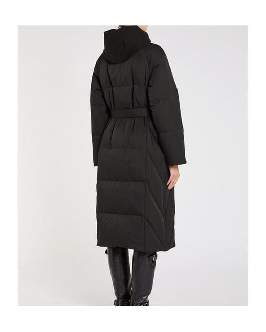 Marella Black Long-Sleeved Down Jacket