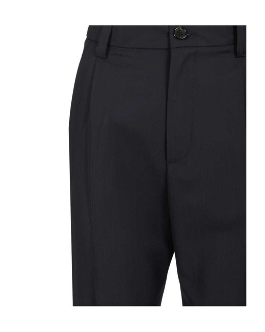Barena Blue Roxanne Pleated Pants