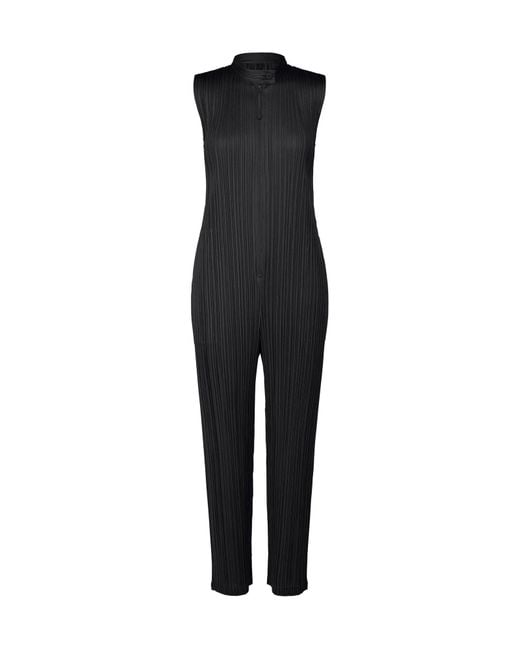 Pleats Please Issey Miyake Black Pleats Please Issey Miyake Monthly Colors September Jumpsuit