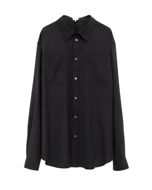 Loewe Black Chemise À Fermeture Boutonnée for men
