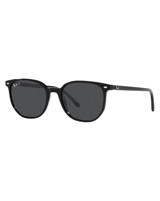 Ray-Ban Black Logo Sunglasses for men