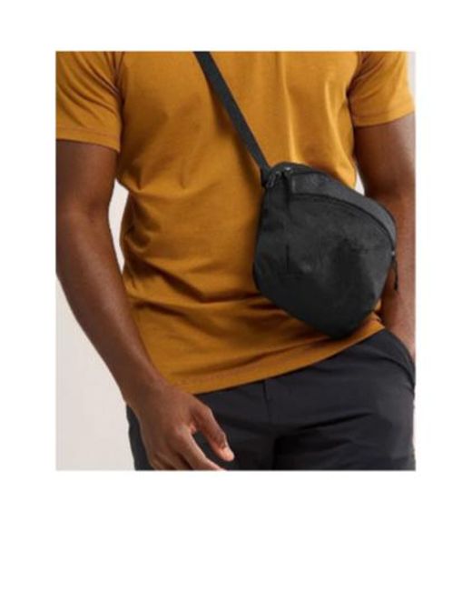Arc'teryx Black Logo Cross-Body Bag for men