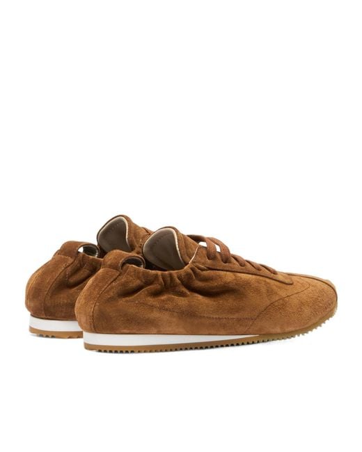 Casadei Brown Rythm Retro Sneakers