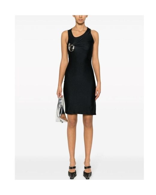 Coperni Black Single Emoji Dress