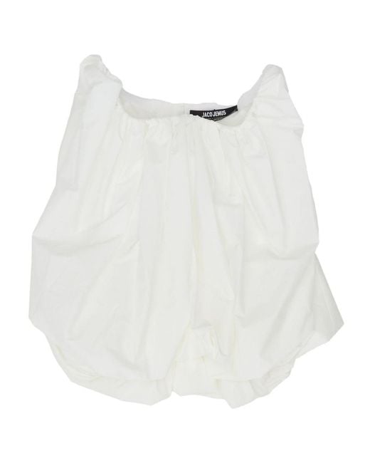 Jacquemus White The Lavande Top
