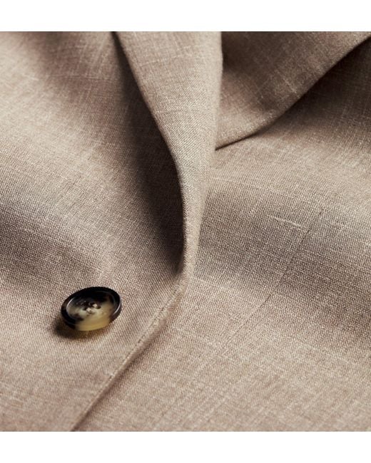 Dior Brown Single-Breasted Jacket for men