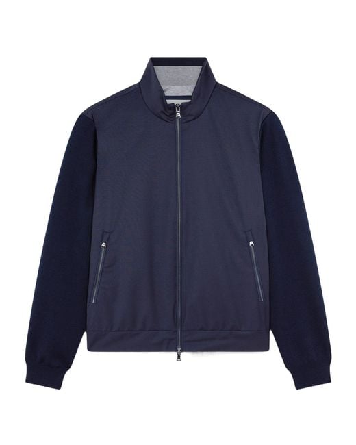 Paul & Shark Blue Hybrid Jacket for men