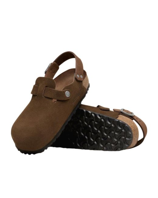 Birkenstock Brown Tokyo Buckle-Strap Mules for men