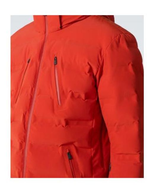 Aztech Mountain Red Nuke Suit Down Ski Jacket for men