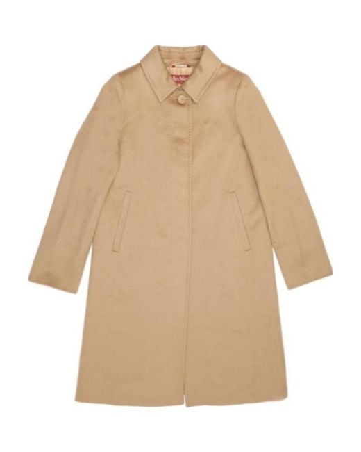 Max Mara Natural Lapel Coat