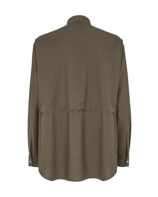 Fendi Green Shirts for men