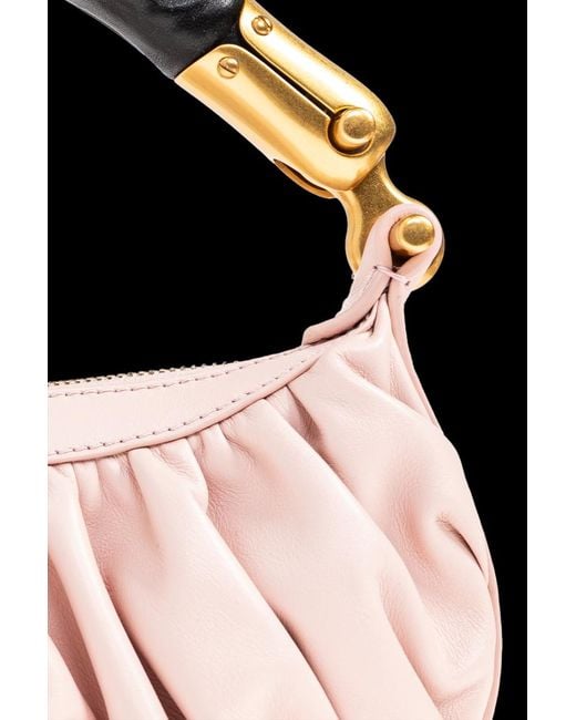 Balmain Pink Ebene Mini Bag