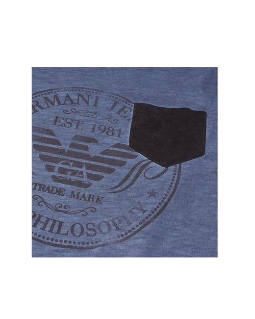Armani Jeans Blue Grayish for men