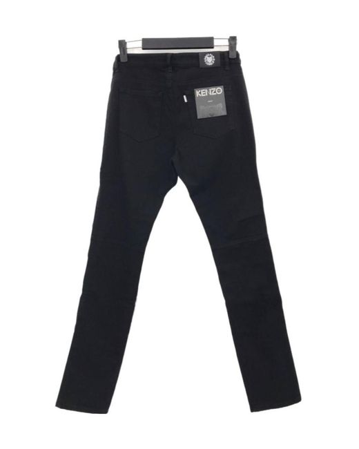 KENZO Blue Logo Jeans for men