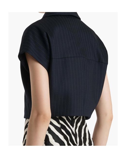 Khaite Blue Robin Top
