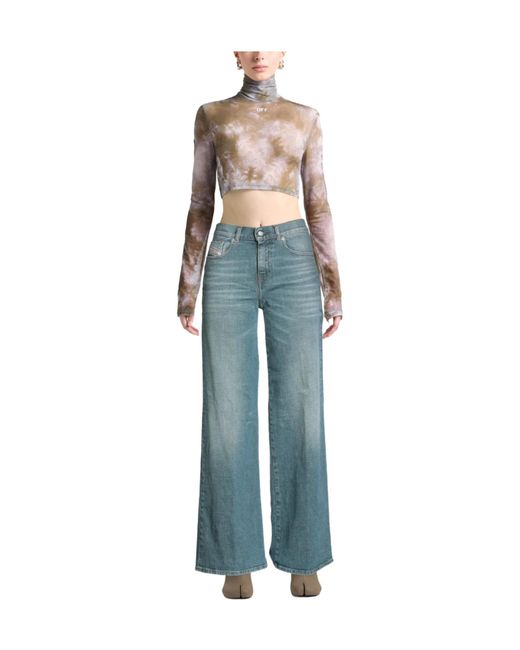 DIESEL Blue Denim Trousers