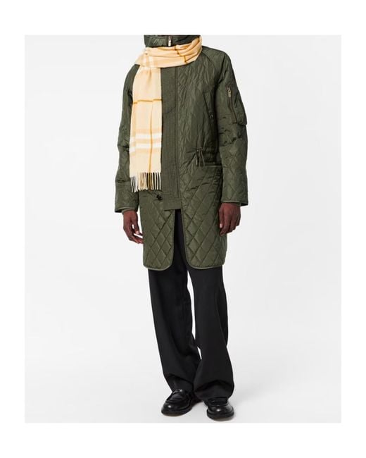 Burberry Natural Plaid Pattern Scarf for men