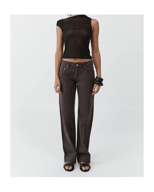 St. Agni Gray Belt Loop Jeans
