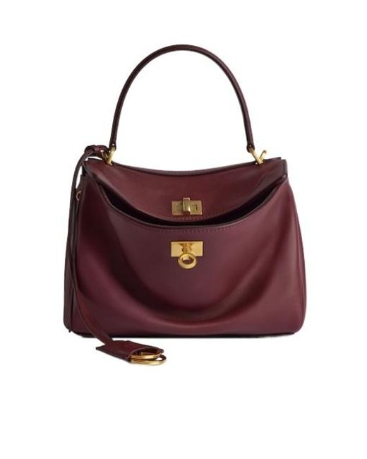 Balenciaga Purple Rodeo Mini Top Handle Bag