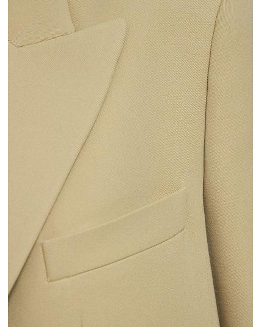 Michael Kors Natural Single-Breasted Blazer