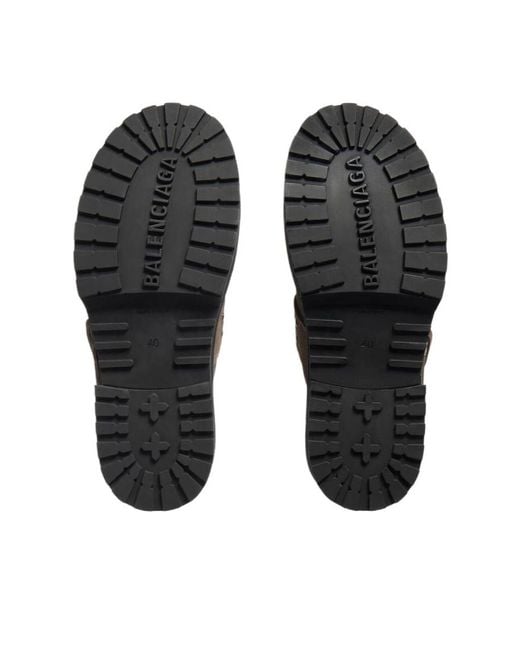Balenciaga Brown Venom Worn-Out Effect Mules