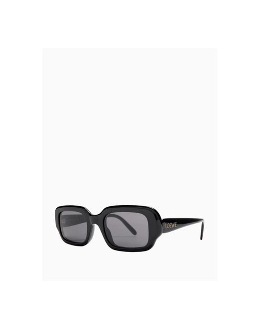 Loewe White Rectangular Sunglasses