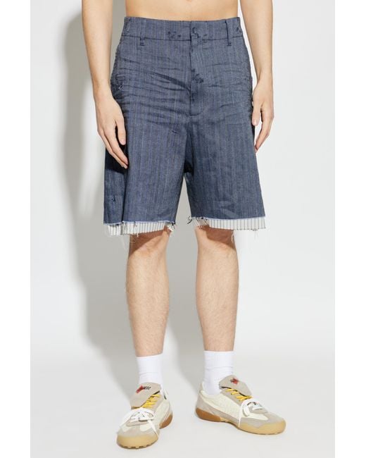 DSquared² Blue Casual Shorts for men