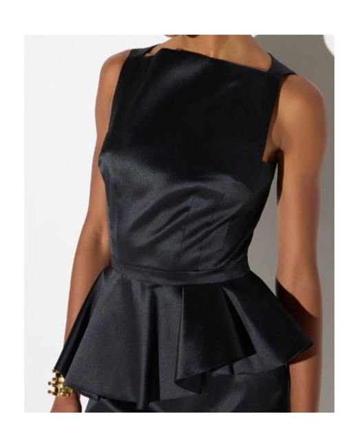 Elisabetta Franchi Black Mini Dress