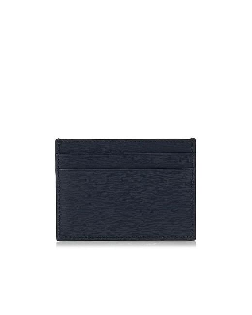 Bally Blue Logo Card Bag for men