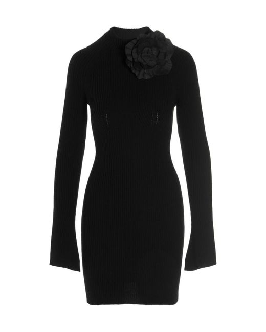Blumarine Black Wool Dress