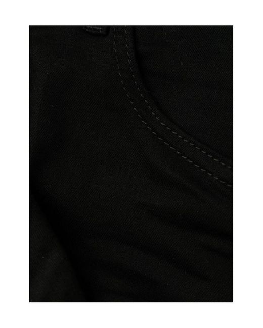 DSquared² Black Logo Patch Slim-Fit Jeans for men