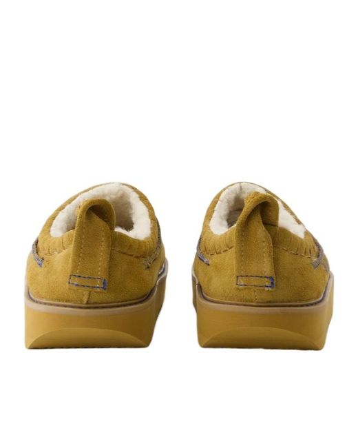 Adererror Yellow Slip-On Loafers for men