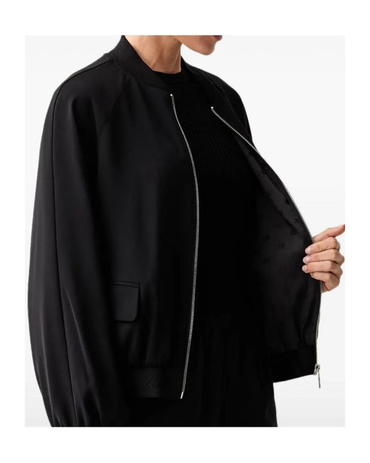 ARMANI EXCHANGE Black Twill Blouson Jacket
