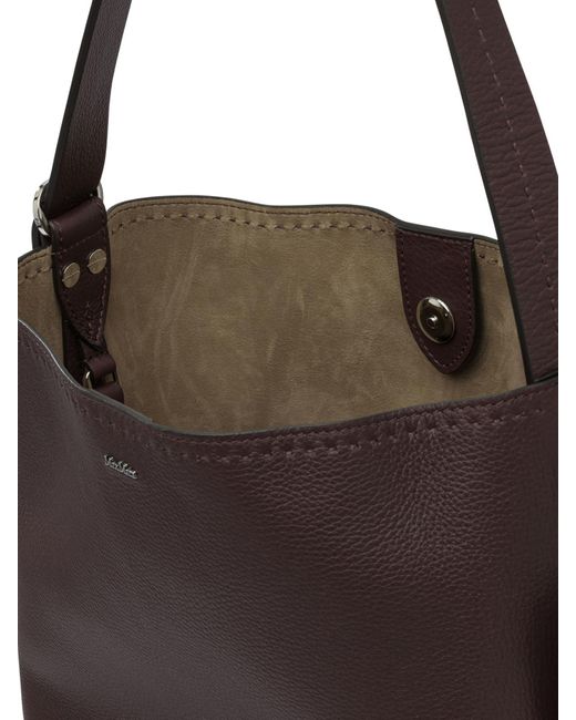 Max Mara Brown Shoulder Bag With Handle