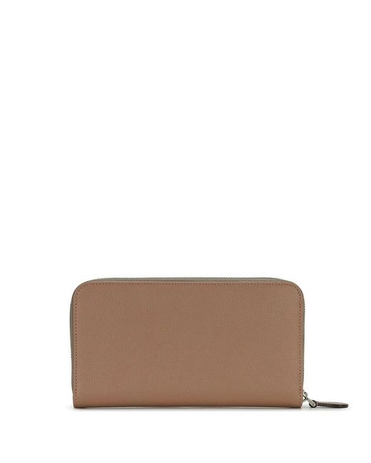 Bally Brown Zipper Purse