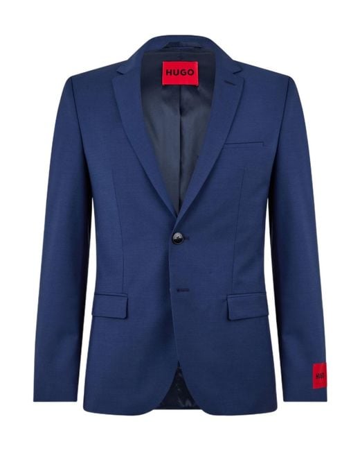 Boss Blue Extra Slim Fit Blazer for men