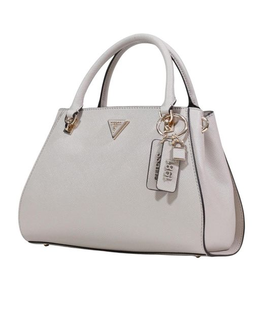 Guess Gray Noelle Tote Bag