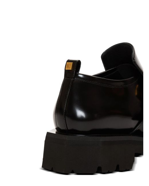 Balmain Black Anthem Loafers