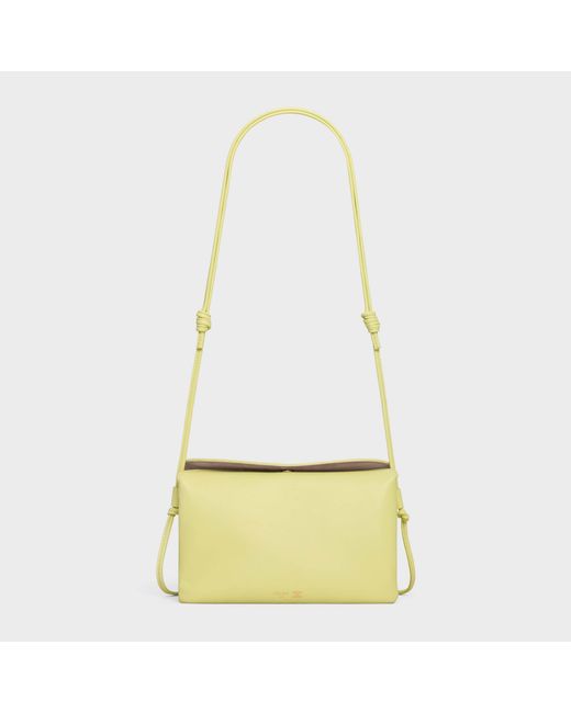 Céline Yellow Trio Flap