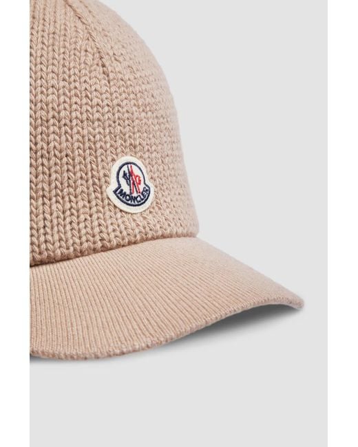 Moncler Multicolor Knit Baseball Cap