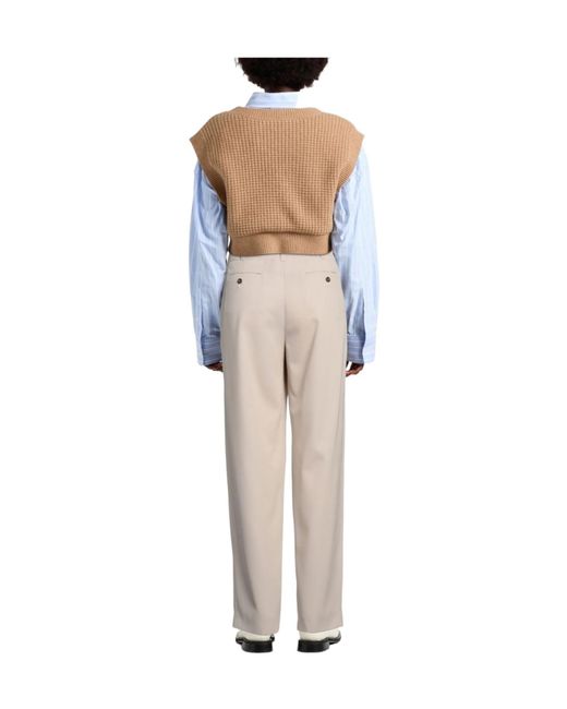 Weekend by Maxmara White Casual Trousers