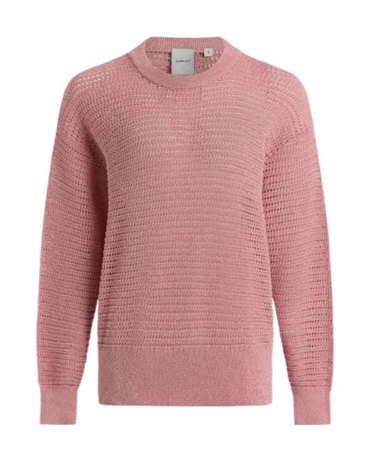 Varley Pink Kershaw Sweater