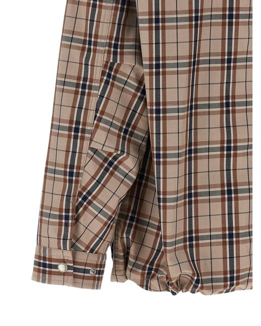 Comme des Garçons Brown Oversized Overshirt for men