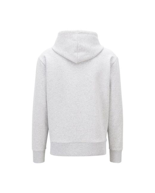 Boss Gray Embroidered Logo Sweater for men