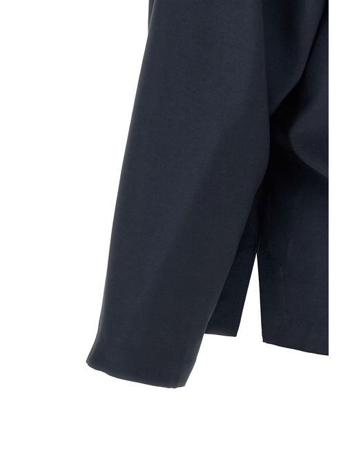 KENZO Blue V Neck Jacket for men