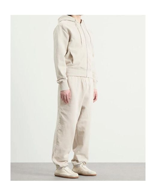 Entire studios White Elasticated Track Pants for men