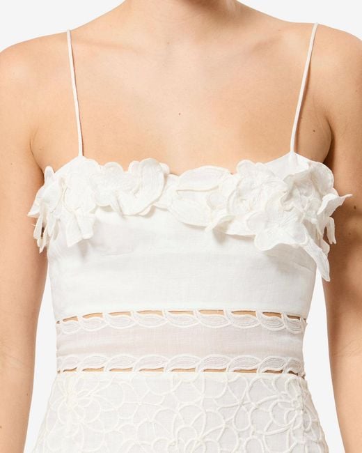 Isabel Marant White Reola Dress