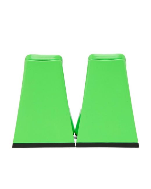 The Attico Green The Devon Open Toe Sandals